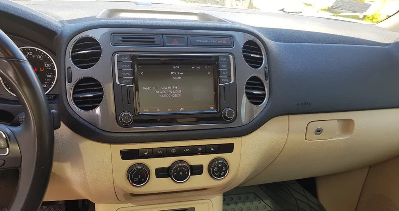 Volkswagen Tiguan cena 61500 przebieg: 139893, rok produkcji 2015 z Wielichowo małe 121